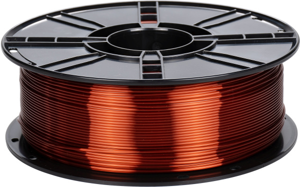 Пластик для принтера Cactus (SILK, d1.75мм, 1кг, L326м, медный) (арт. CS-3D-PLA-1KG-S-COPP)