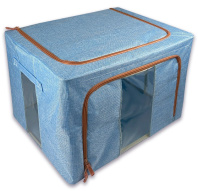 Кофр ГЕЛЕОС Оксфорд (светло-голубой, 60х42х40) (арт. К100-ГЛ)