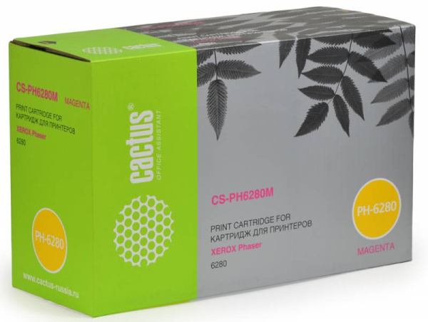 Картридж Cactus Тонер Картридж CS-PH6280M 106R01401 пурпурный для Xerox (5900стр.) (арт. CS-PH6280M)