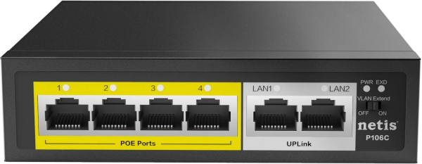 Коммутатор NETIS P106C (арт. P106C)