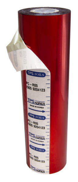 Фольга для ламинирования TPS (213мм x 122м, красный) (арт. 2422)