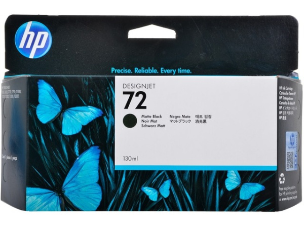 Картридж HP 72 130-ml Matte Black Ink Cartridge (арт. C9403A)