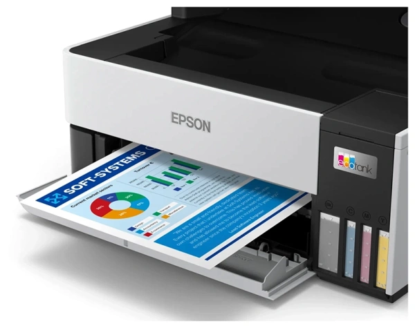 МФУ струйное цветное Epson EcoTank L6490 (88404) (Принтер / Копир / Сканер / Факс, A4) (арт. C11CJ88404)