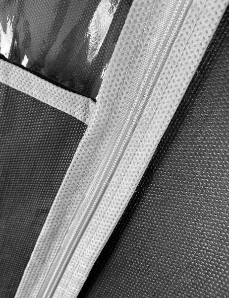 Чехол ГЕЛЕОС для хранения верхней одежды, «Венге» / Темно-коричневый, 100х60 см (арт. ВНГ-07)