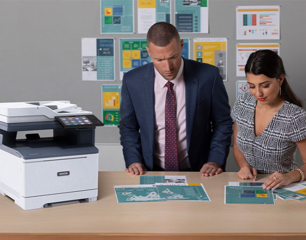 Лазерное цветное МФУ Xerox VersaLink C415 (арт. C415V_DN)