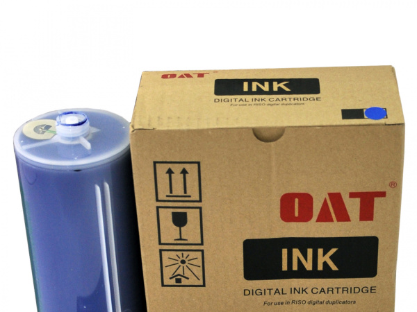 Чернила OAT для RISO RZ/EZ/MZ (1000мл, синие) (арт. 6510)