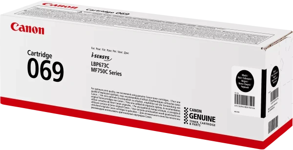 Тонер-картридж Canon 069 Black (2100 стр.) (арт. 5094C002)