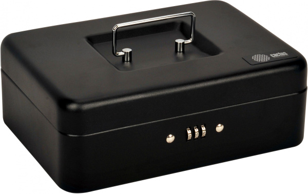 Ящик для денег Cactus (90x250x180, графитовый сталь, 1.13 кг) (арт. CS-DCB-003)