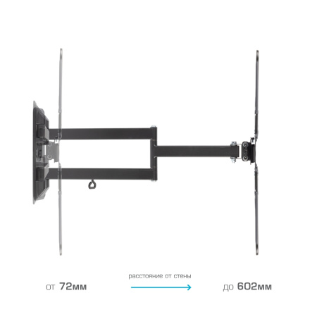 Кронштейн VLK TRENTO-18 чёрный для TV 20-55″ (арт. 51035)