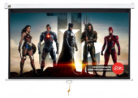 Экран для проектора SOK Cinema 332x187см Wallscreen 16:9 настенно-потолочный рулонный 150″ (арт. SCPSW-332x187)