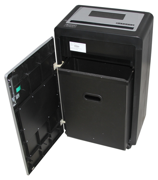 Уничтожитель документов Bulros ST-897C (8917C), 4×50 мм, черный/серебро, верх (арт. SH-D-BSS-8917-034-___-03)