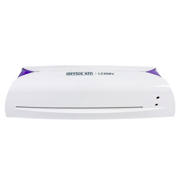 Ламинатор Office Kit L2308V, А4, 2 вала, 75-125 мкм, пластик, белый/сиреневый (арт. L2308V)