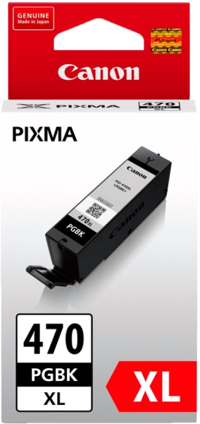 Оригинальный картридж Canon PGI-470XL PGBK (пигментный чёрный, увеличенной ёмкости 22 мл.) (арт. 0321C001)