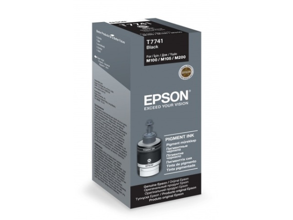 Картридж Epson T7741 Pigment Black ink bottle 140ml (арт. C13T77414A)