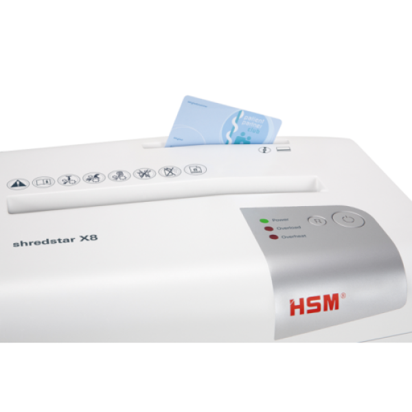 Уничтожитель документов HSM Shredstar X8 (4.5x30) WHITE (арт. 1044121)