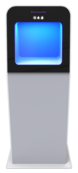 Бесконтактный напольный дезинфектор для рук Autosanitizer ASL-Kid с системой измерения температуры (арт. ASL-Kid-termo)