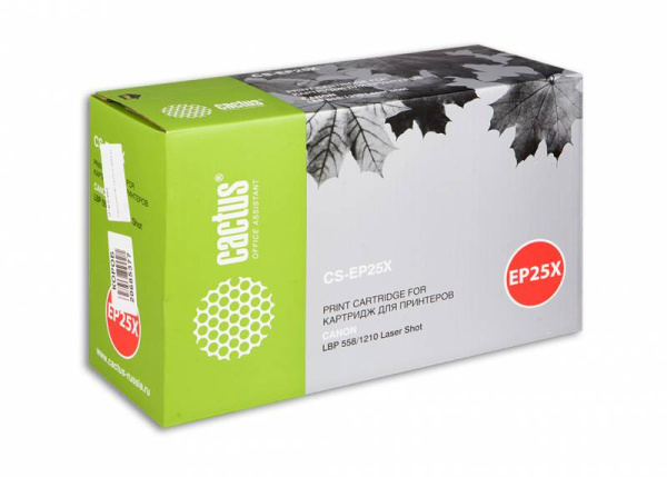 Картридж Cactus черный (3500стр.) для Canon (арт. CS-EP25X)