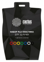 Пластик для ручки Cactus PLA Pro d1.75мм L10м 7цв. (арт. CS-3D-PLA-7X10M)