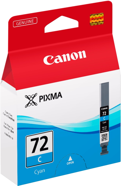 Оригинальный картридж Canon PGI-72 C (голубой, 14 мл.) (арт. 6404B001)