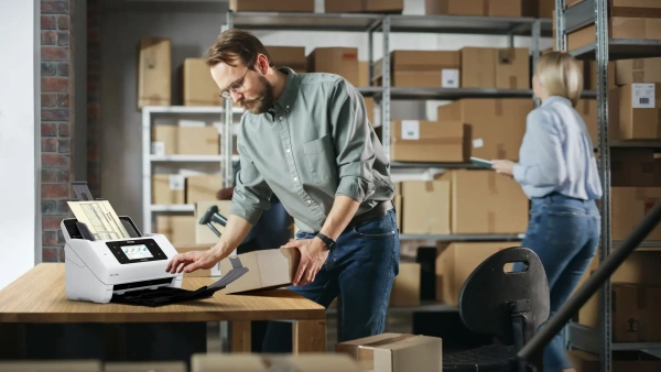 Протяжный сканер Epson WorkForce DS-800WN (арт. B11B275402)