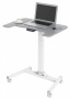 Стол для ноутбука Cactus VM-FDE101, столешница МДФ, серый, 80x60x123 см (арт. CS-FDE101WGY)
