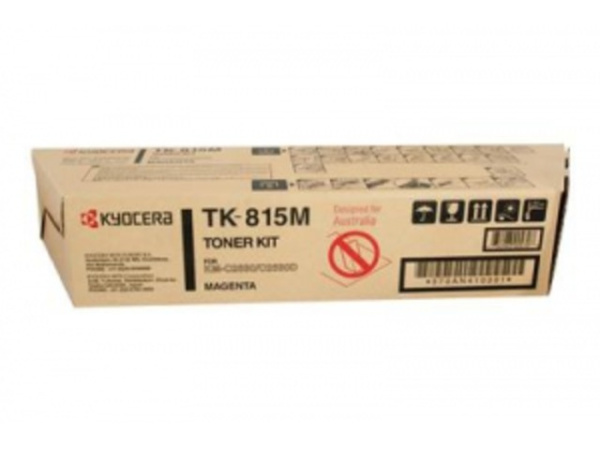 Оригинальный тонер-картридж Kyocera TK-815M (пурпурный, 20000 стр.) (арт. 370AN410)