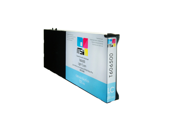 Картридж ITSinks C13T606500 (светло-голубой, 220 мл.) (арт. ITS-C13T606500-0220)