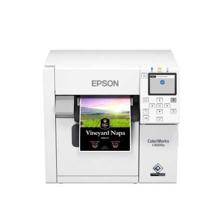 Цветной принтер этикеток Epson ColorWorks CW-C4000 (Gloss) (арт. C31CK03A9991)