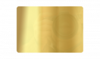 Металлическая пластина OEM Ultra (золотая глянцевая) 30.5*61 см (арт. ULTRA 3500)