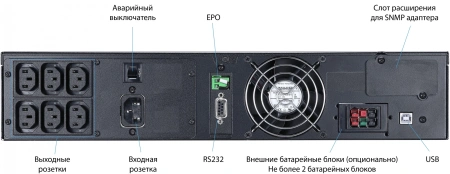 Источник бесперебойного питания Powercom Macan MRT-1500SE (арт. MRT-1500SE)