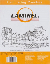 Пленка для ламинирования Lamirel Пакетная пленка А4, 75 мкм (арт. LA-78656)