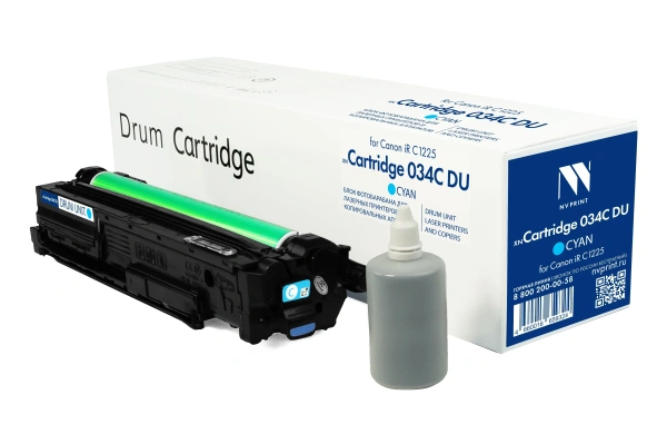 Блок фотобарабана NVP NV-034C DU Cyan