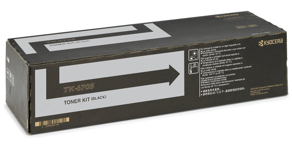 Оригинальный тонер-картридж Kyocera TK-6705 (чёрный, 70000 стр.) (арт. 1T02LF0NL0)