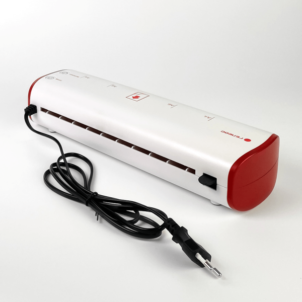 Ламинатор ГЕЛЕОС ЛМ A4 Модерн (белый+красный) (арт. ЛМ-А4МБК)