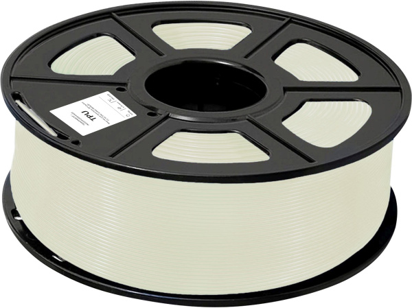 Пластик для принтера Cactus (TPU, d1.75мм, 0.8кг, L336м, прозрачный) (арт. CS-3D-TPU-0.8KG-TRAN)