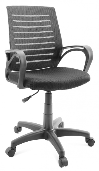 Кресло оператора ГЕЛЕОС Бонд (черный) (арт. Бонд_черн)