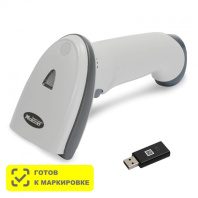Сканер штрих-кода Mertech 2200 BLE Dongle P2D USB white (арт. 4557) Сканер штрих-кода Mertech 2200 BLE Dongle P2D USB white (арт. 4557)