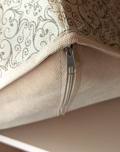 Органайзер ГЕЛЕОС для хранения вещей, 5 отделений, «Миндаль» / Бежевый, 40х40х13 см (арт. МНД_15)