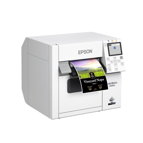 Цветной принтер этикеток Epson ColorWorks CW-C4000 (Gloss) (арт. C31CK03A9991)