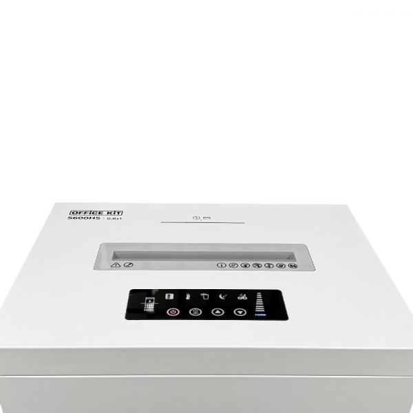 Шредер Office Kit S600HS, P-7, 0,8 x 1, 7 листов, 57 л., белый (арт. OK0801S600HS)