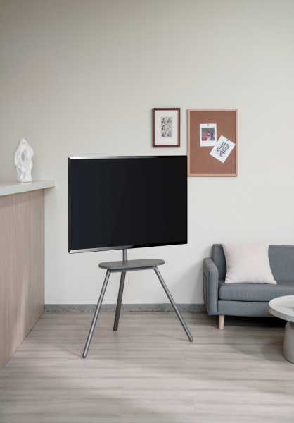 Подставка для телевизора Cactus (темно-серый, 43"-65") (арт. CS-ST2844GY)