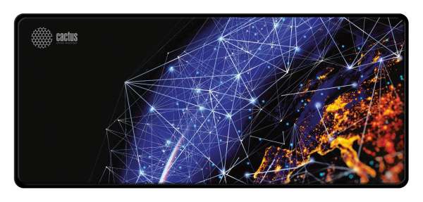 Коврик для мыши Cactus XXL, черный, 900x400x3мм (арт. CS-MP-PRO04XXL)