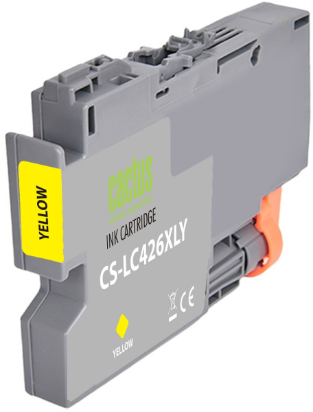 Струйный картридж Cactus (желтый, 54 мл.) (арт. CS-LC426XLY)
