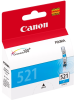 Оригинальный картридж Canon CLI-521 C (голубой, 9 мл.) (арт. 2934B004)