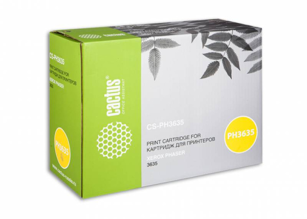 Картридж Cactus 108R00796 черный (10000стр.) для Xerox (арт. CS-PH3635)