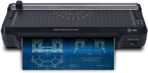 Ламинатор Cactus A4 (70-125мкм), 25см/мин, 2 вал. (арт. CS-LAB-F1)
