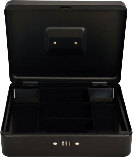 Ящик для денег Cactus (90x300x240, графитовый сталь, 1.76 кг) (арт. CS-DCB-004)