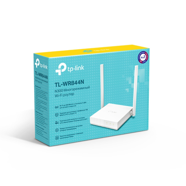 Маршрутизатор TP-Link TL-WR844N (арт. TL-WR844N)