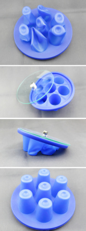 Силиконовая форма Bulros для 7 стеклянных рюмок 3oz (арт. TP-P-sil-form-__3-gla-07)