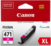 Оригинальный картридж Canon CLI-471XL M (пурпурный, увеличенной ёмкости 11 мл.) (арт. 0348C001)